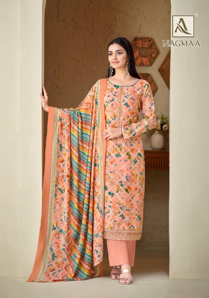 Nagmaa By Alok Suit Muslin Printed Dress Material Wholesale Price In Surat
